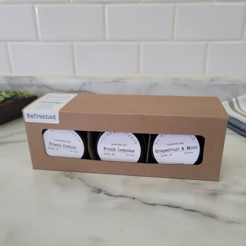 Refreshed - Scentscape | 4oz Candle Trio Pack