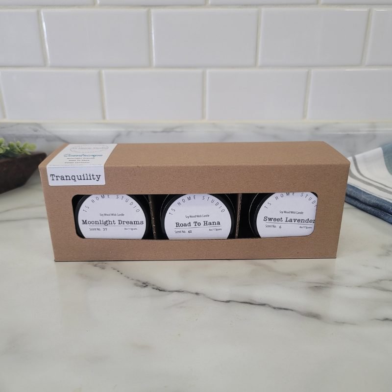 Tranquility - Scentscape | 4oz Candle Trio Pack