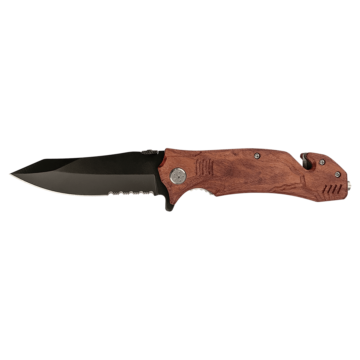Bison River 4 1/2" Wood Rescue Knife - Your Essential Emergency Tool