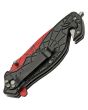 Spider Web Linerlock A/O Red