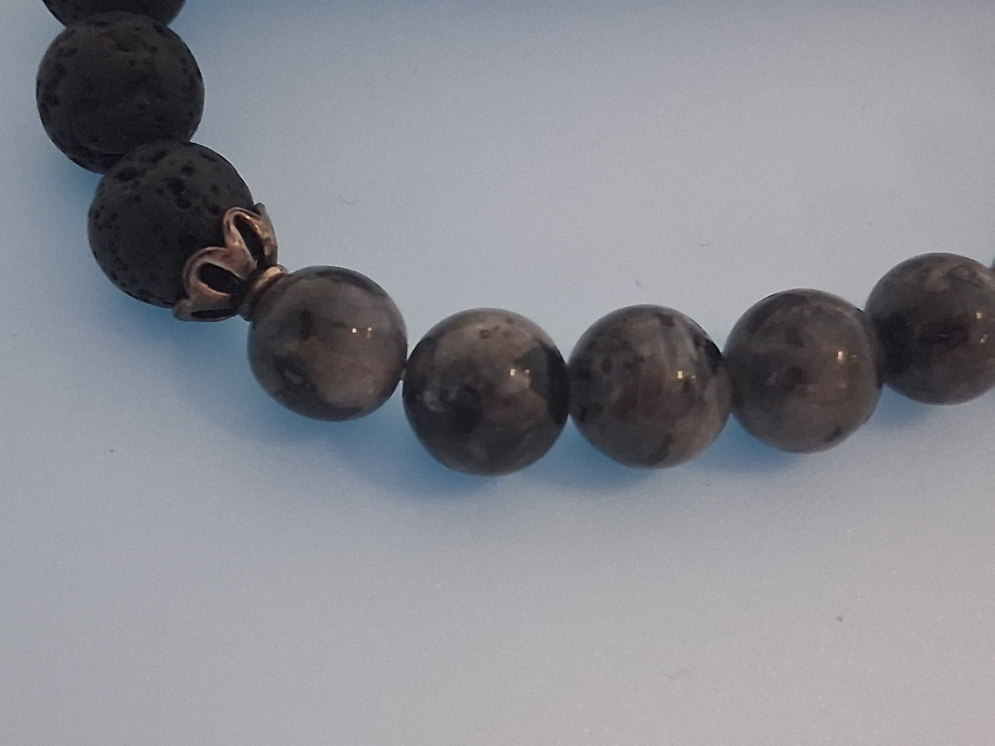Blue Labradorite Aromatherapy Bracelet