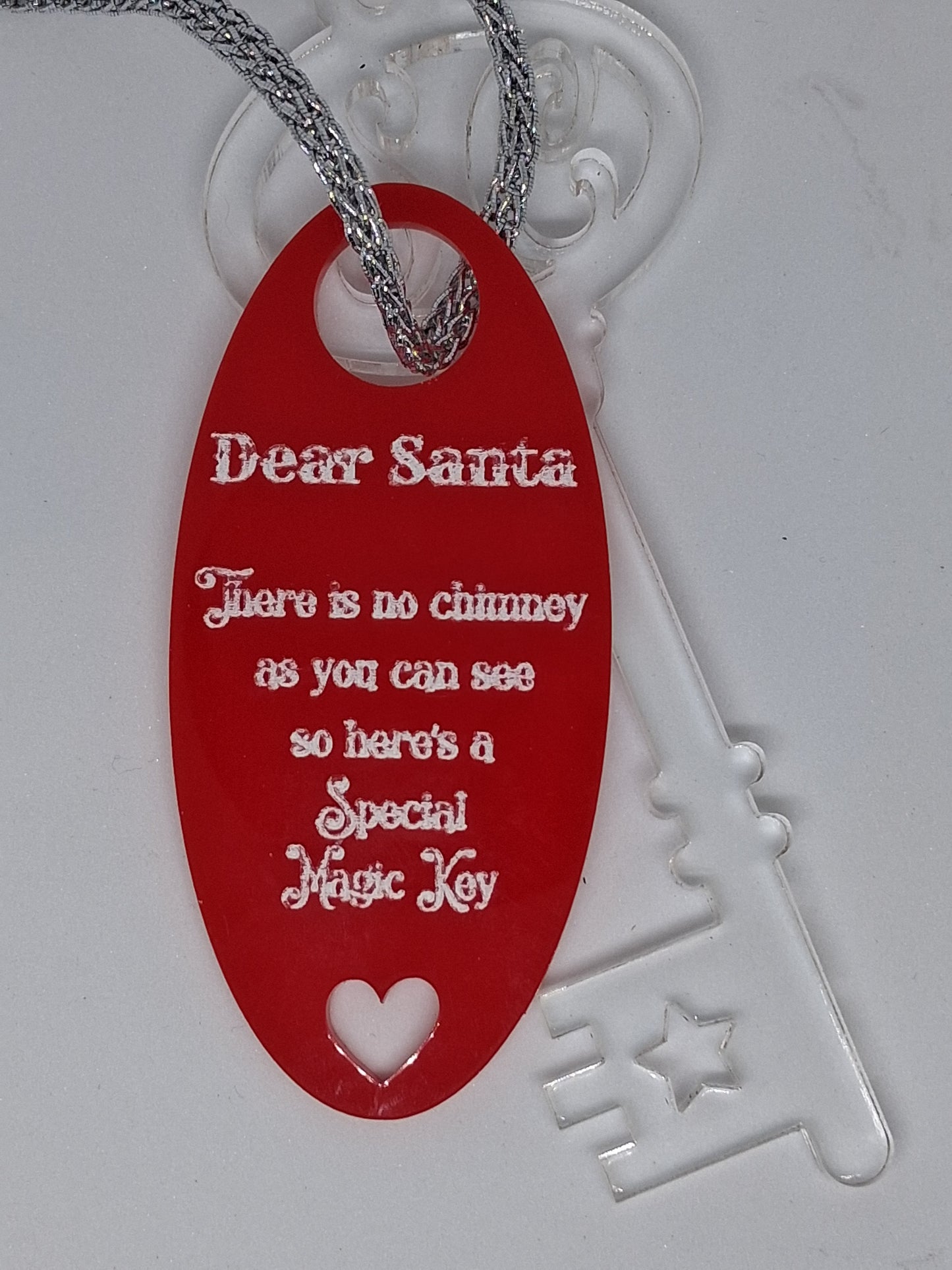 Santa’s Magic Key Poem Tag – Elegant & Enchanting