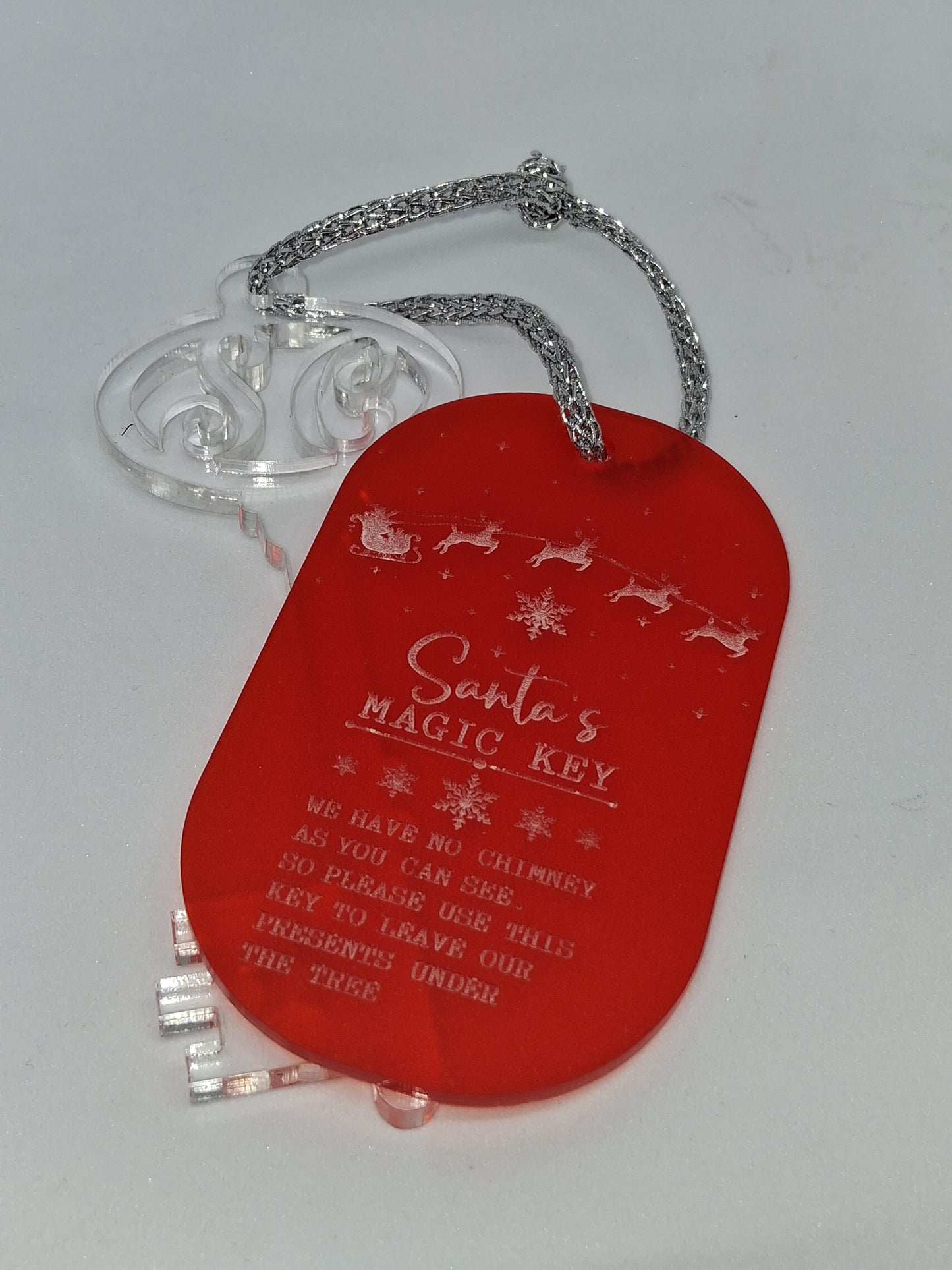 Santa Key and Tag – No Chimney, No Problem!
