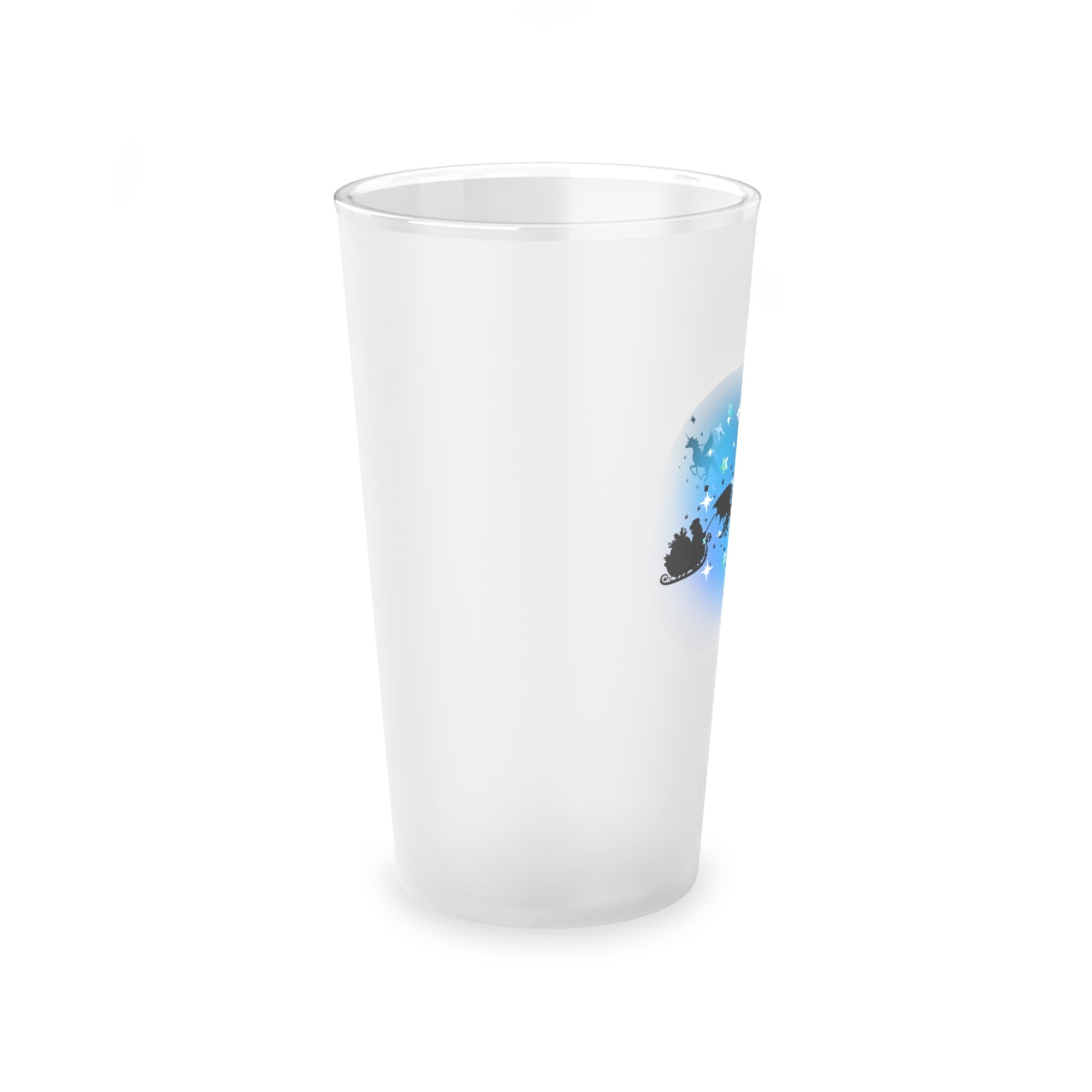 Frosted Pint Glass, POD 16oz