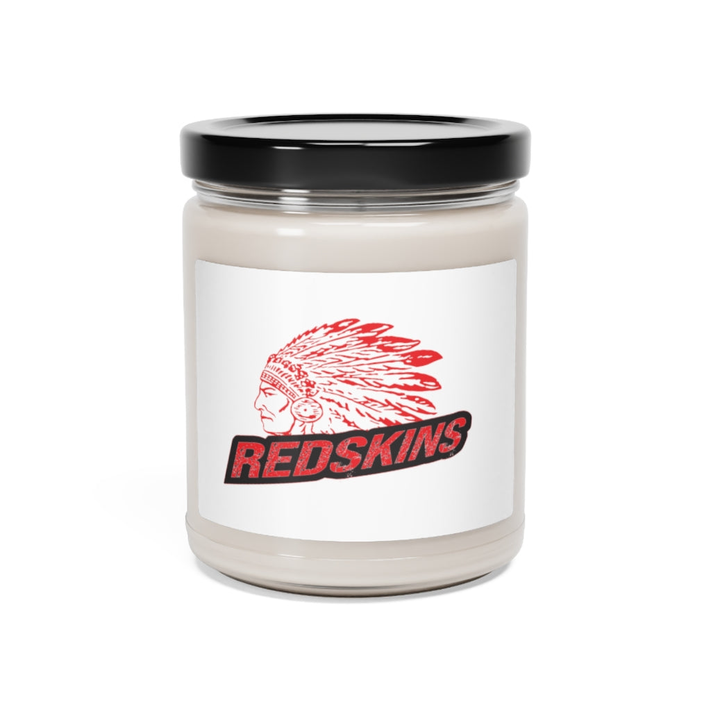 Vintage style -Loudon Redskins - POD -Fresh Cotton Scented Soy Candle, 9oz