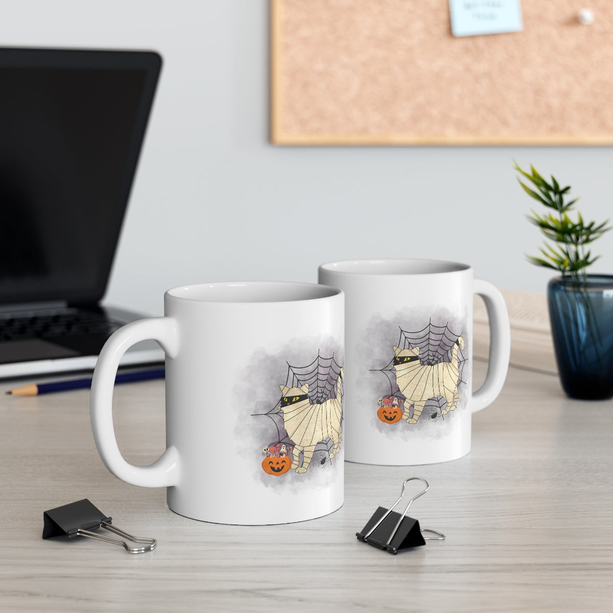 Mummy Kitty - POD - Ceramic Mug 11oz