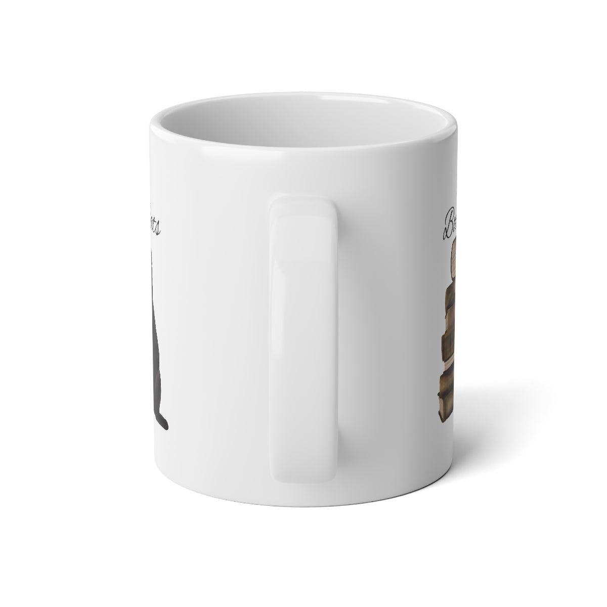All I Need Books and Cats - POD - Jumbo Mug, 20oz - Mugshot Monday 10.24.2022