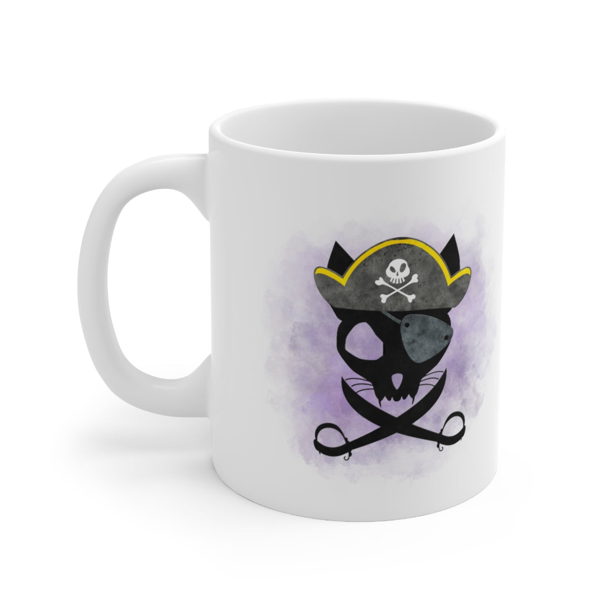 Pirate Kitty - POD - Ceramic Mug 11oz