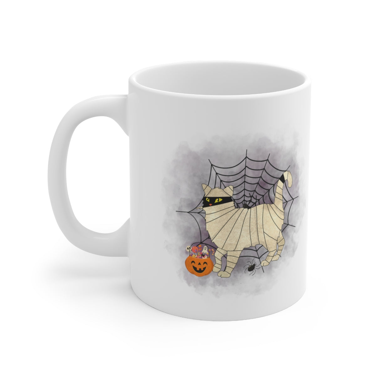 Mummy Kitty - POD - Ceramic Mug 11oz