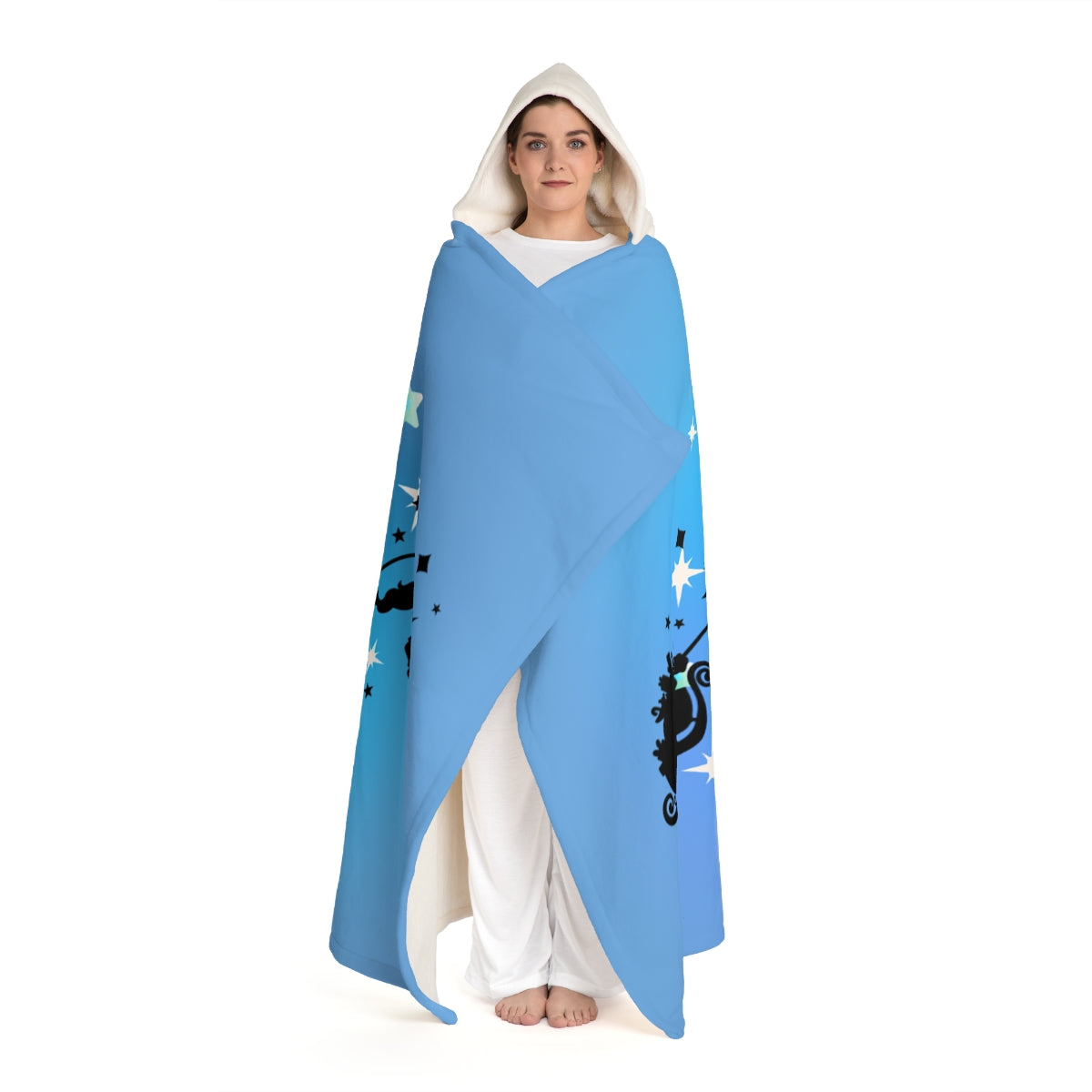 Mythical Santa Sherpa Fleece Blanket