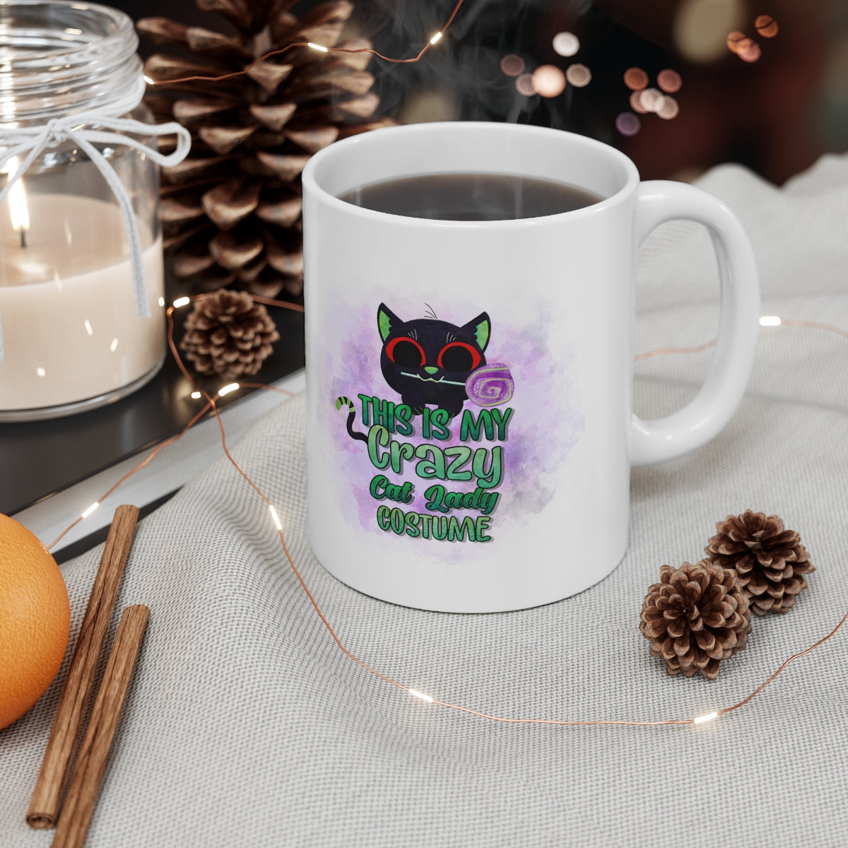 This is My Crazy Cat Lady - POD - Ceramic Mug 11oz