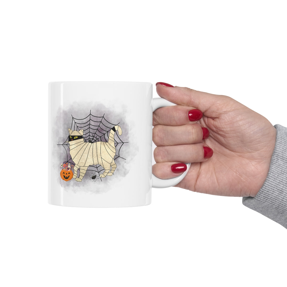 Mummy Kitty - POD - Ceramic Mug 11oz