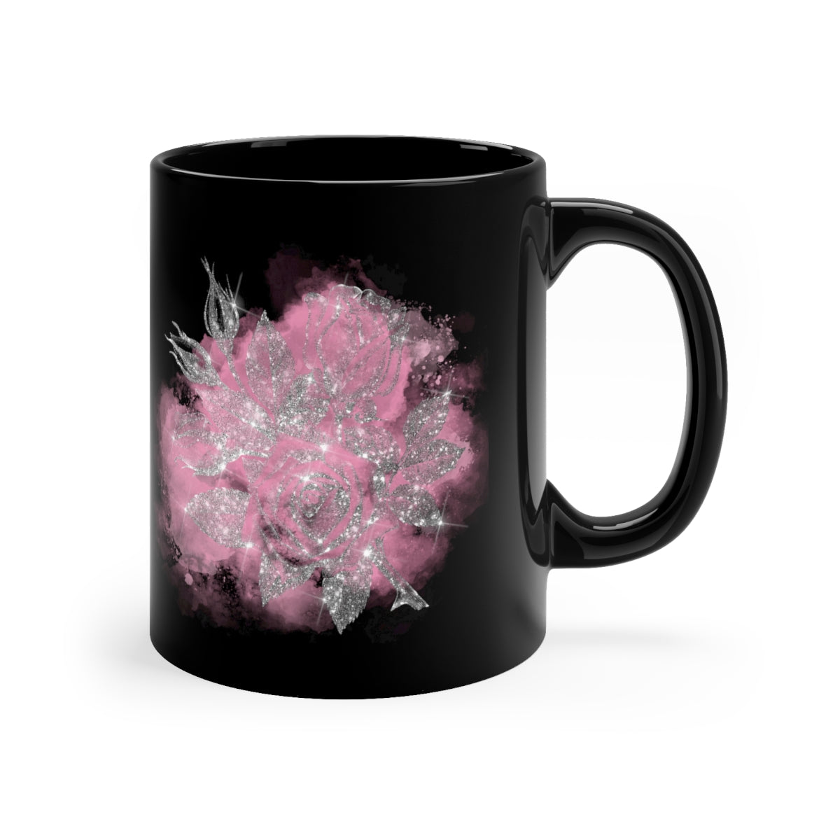 Mugshot Monday 10.10.2022 - POD- Fairytale Rose - 11oz Black Mug
