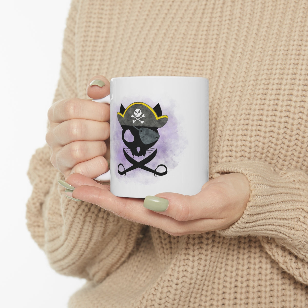 Pirate Kitty - POD - Ceramic Mug 11oz