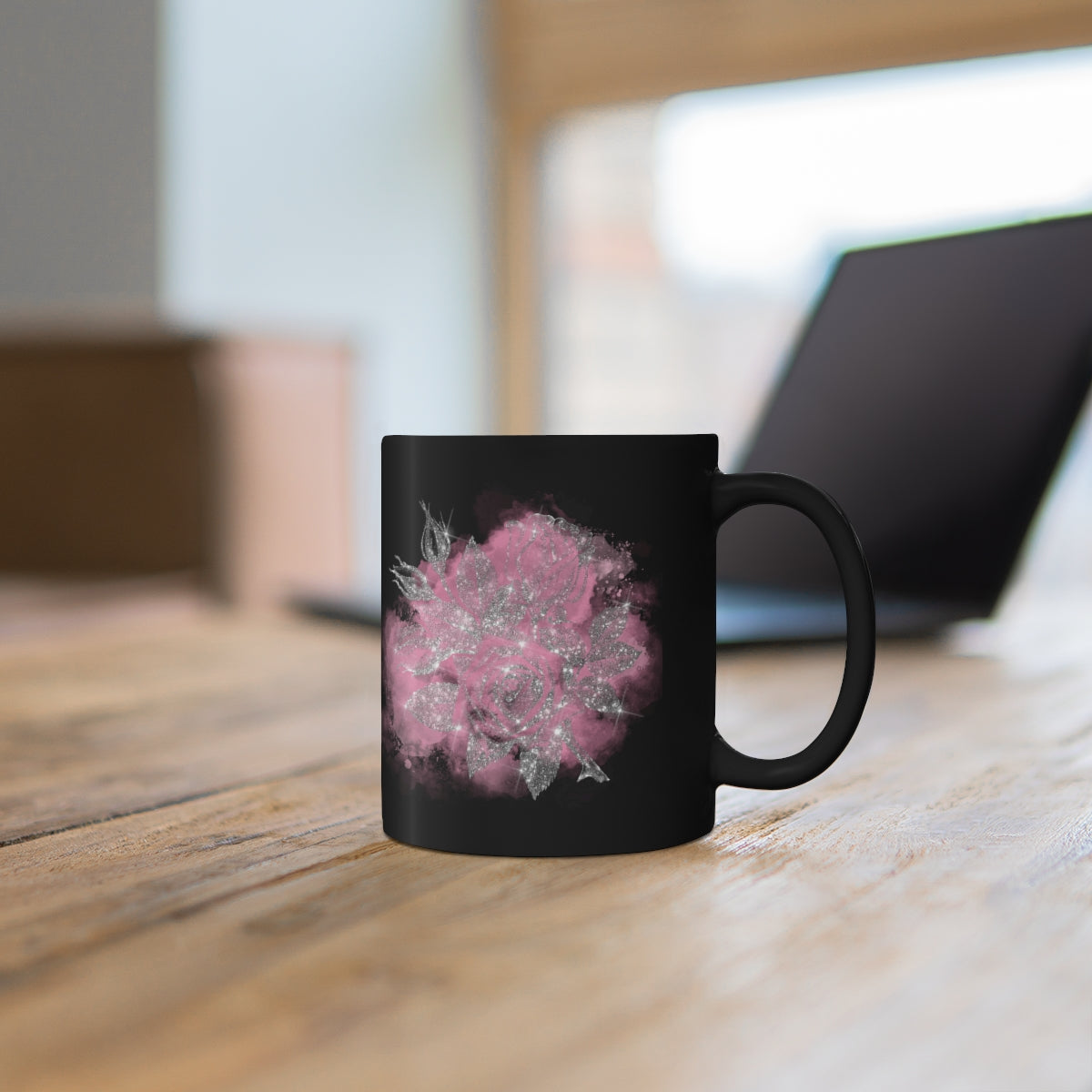 Mugshot Monday 10.10.2022 - POD- Fairytale Rose - 11oz Black Mug