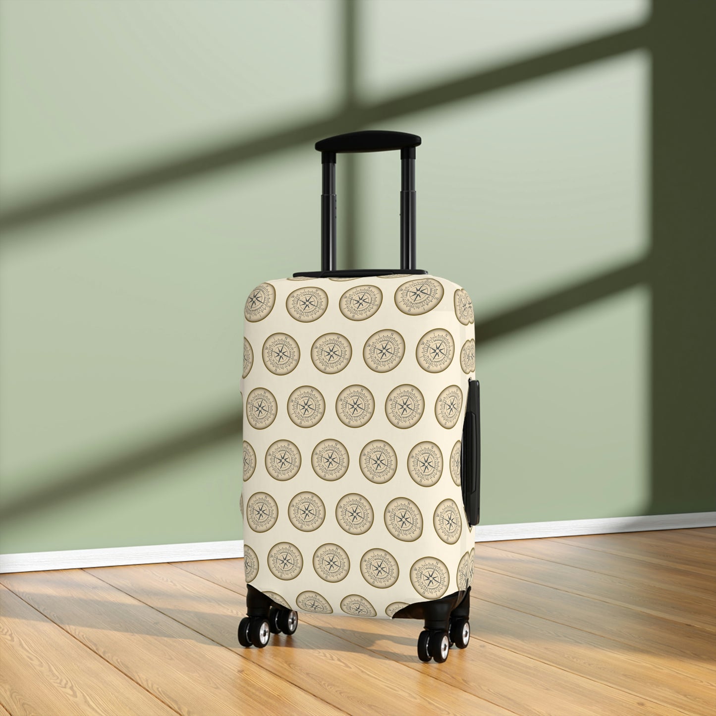Travel Compass Luggage Cover (21in x14in x19in) POD