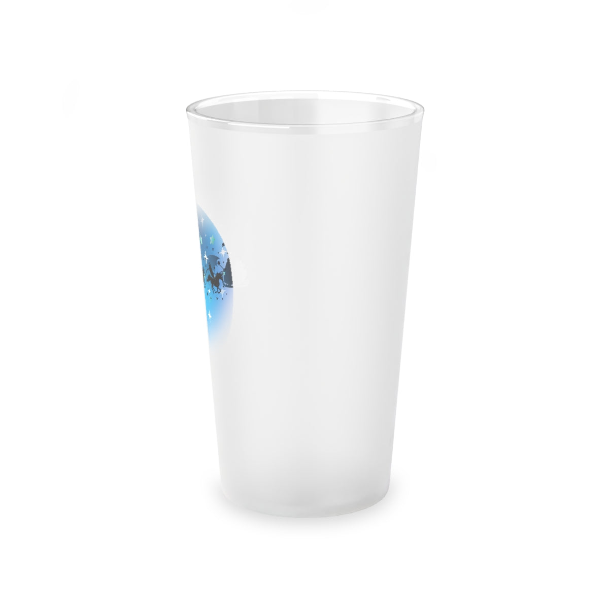 Frosted Pint Glass, POD 16oz