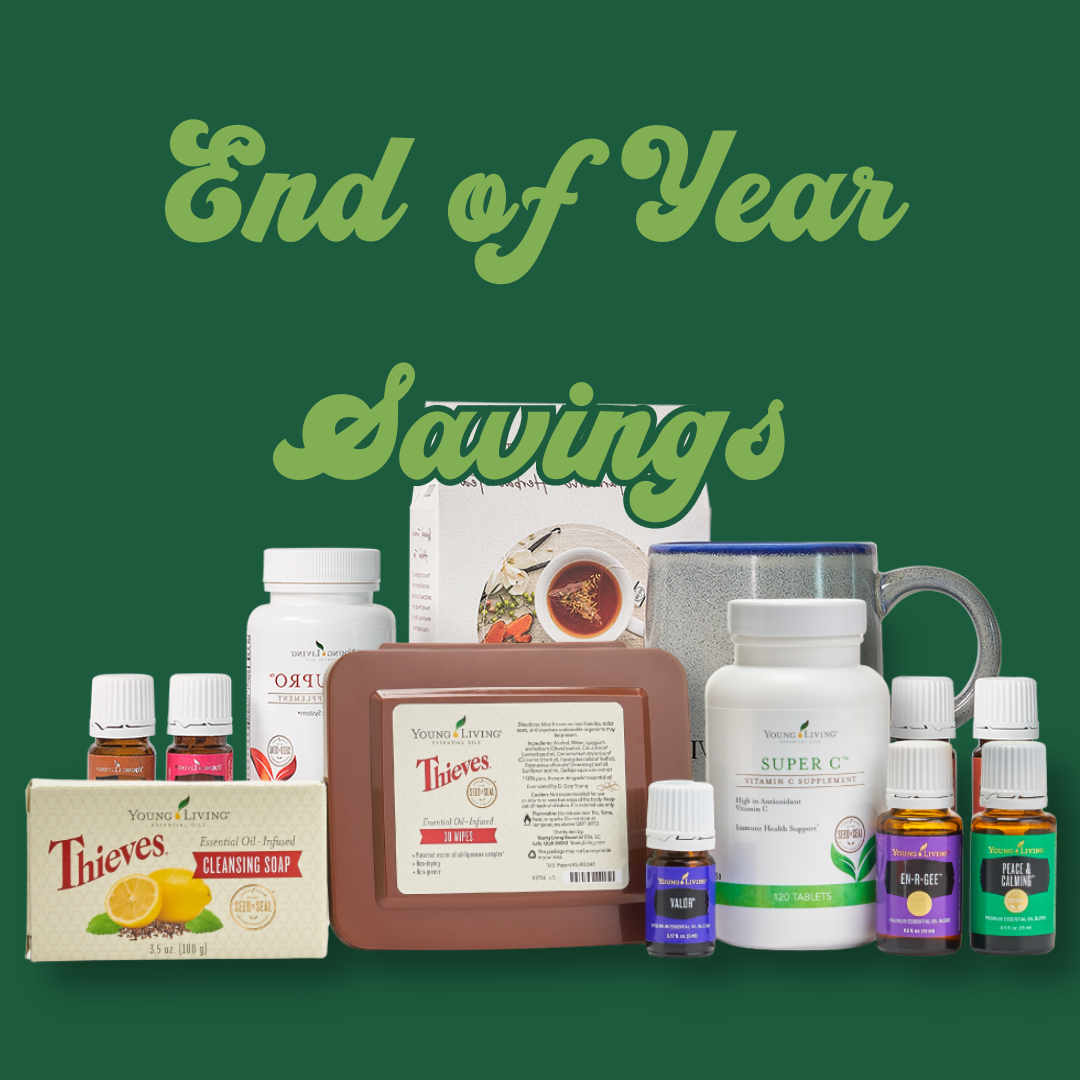Smelling Before You Buy: A Special Year End, In-Store Essential Oil Sale!