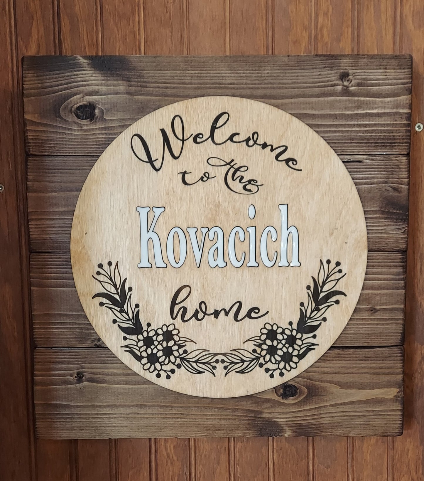 14x14 Welcome Signs