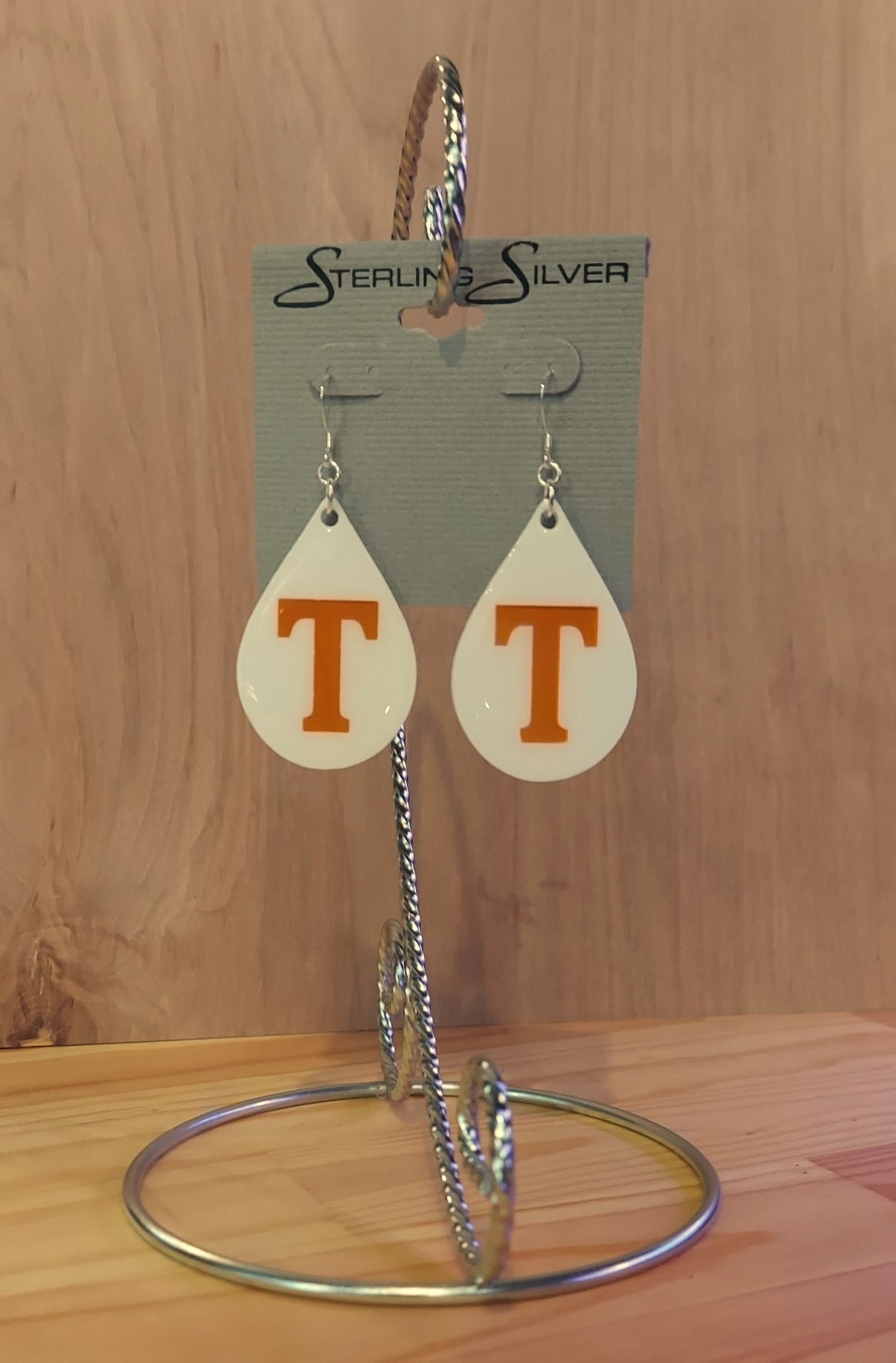 School Spirit Letter Earrings