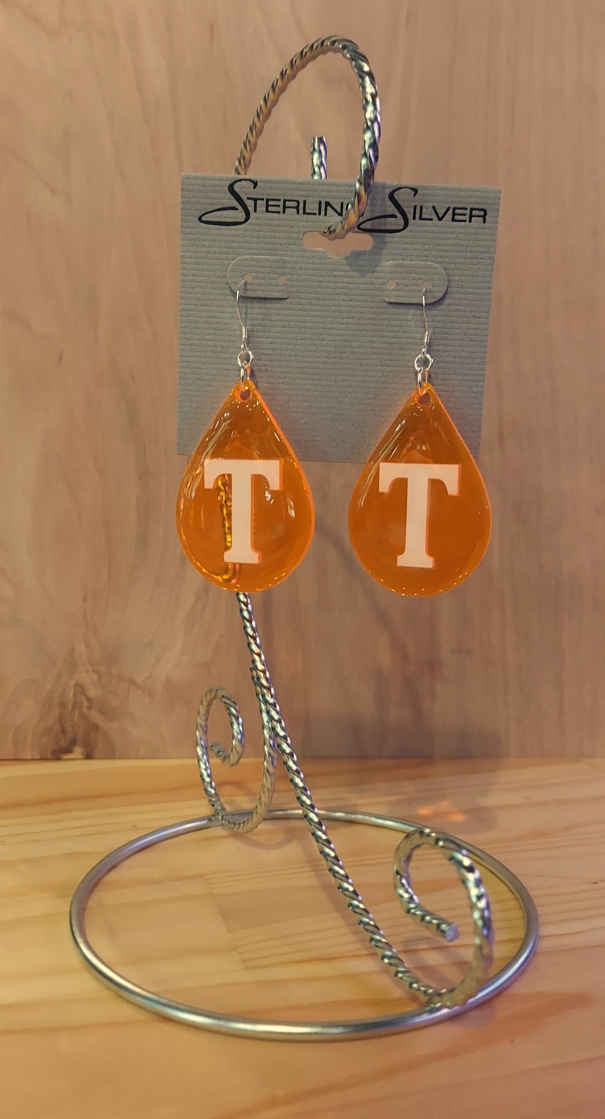 School Spirit Letter Earrings