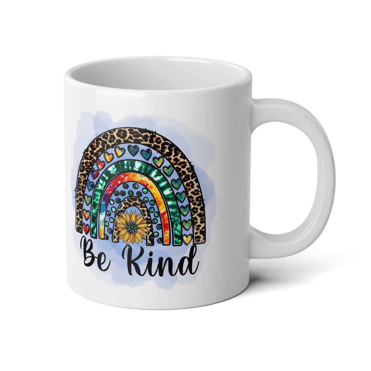 In Honor of World Kindness Day, Jumbo "Be Kind" Mug, 20oz, POD