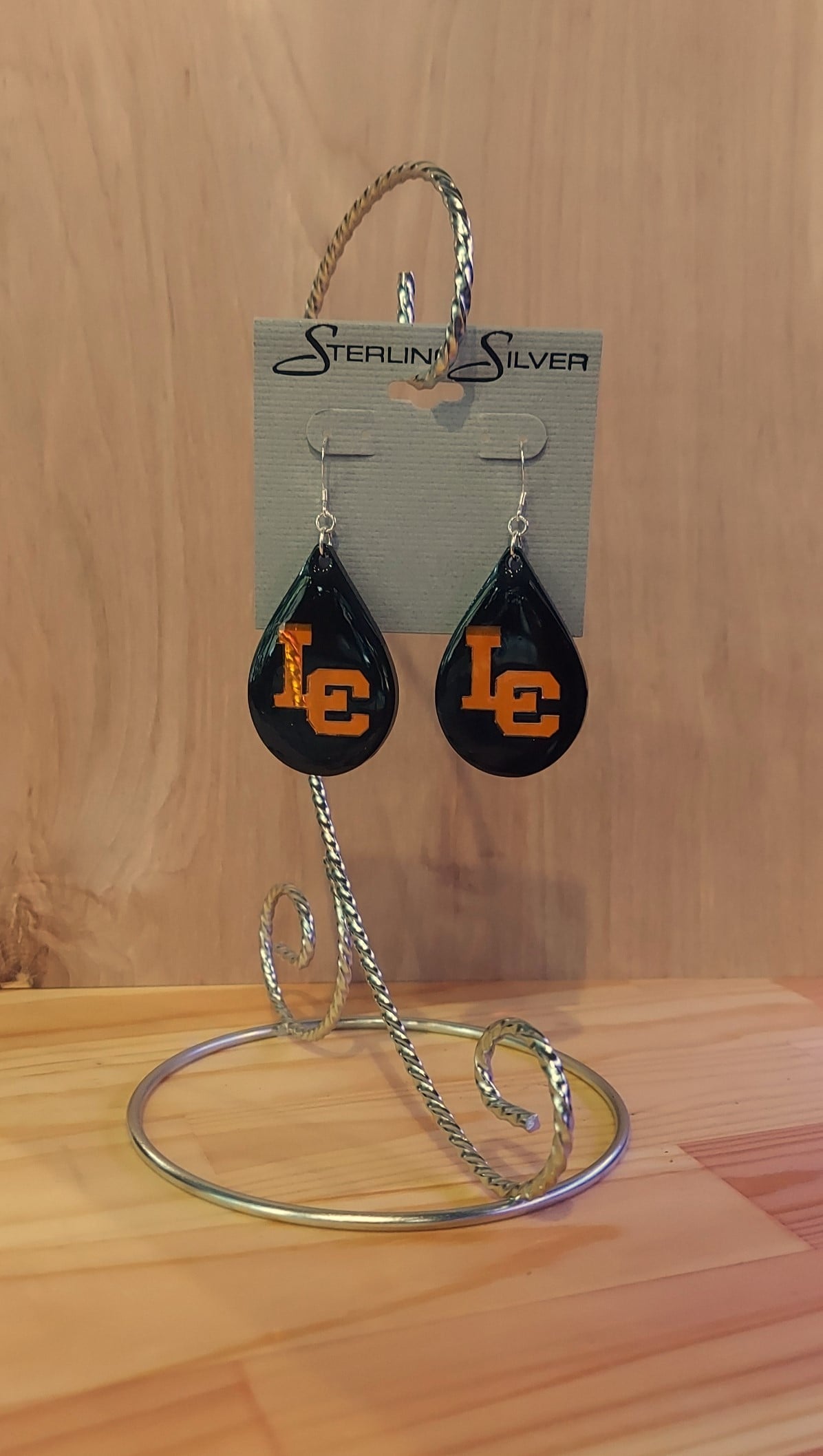 School Spirit Letter Earrings