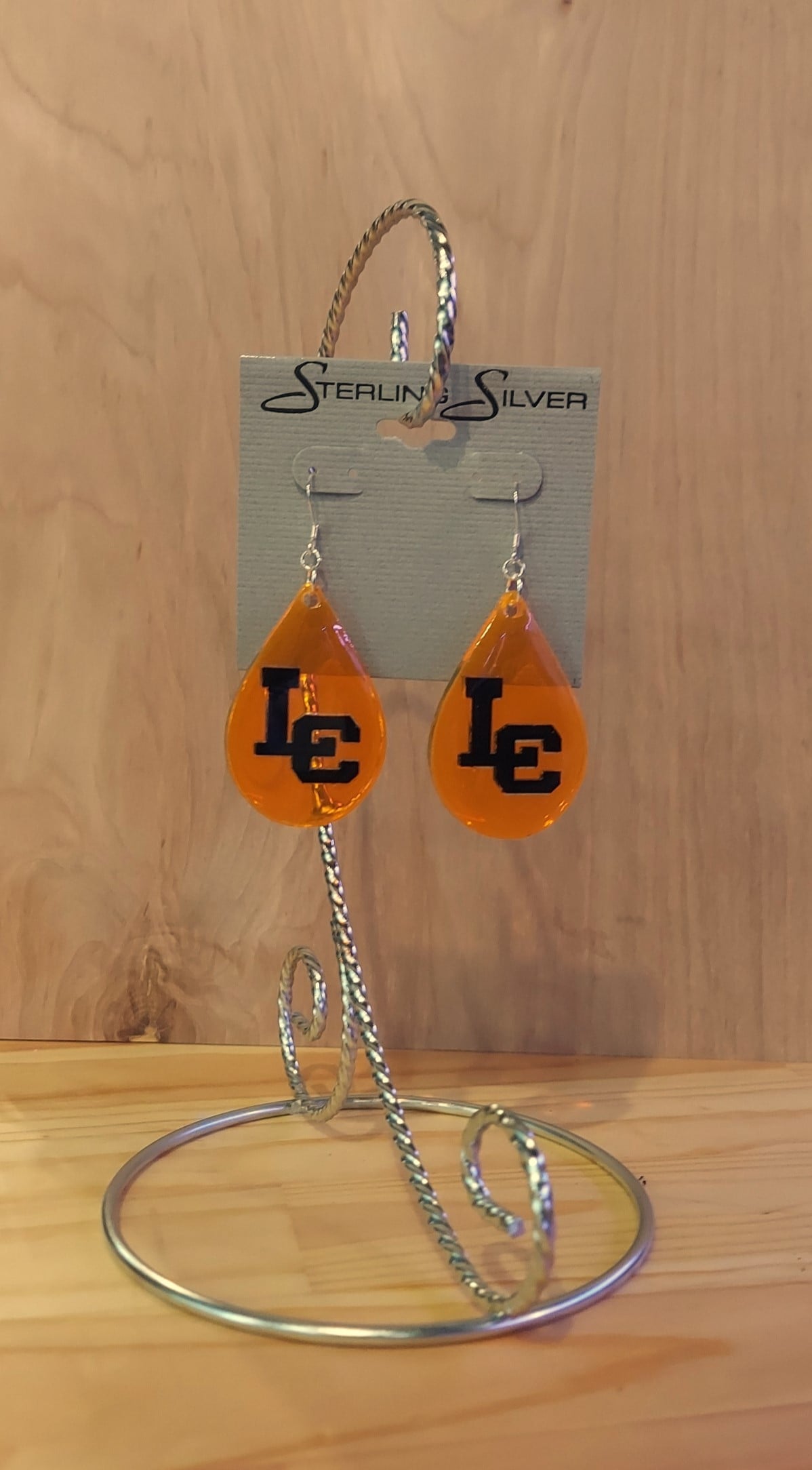 School Spirit Letter Earrings