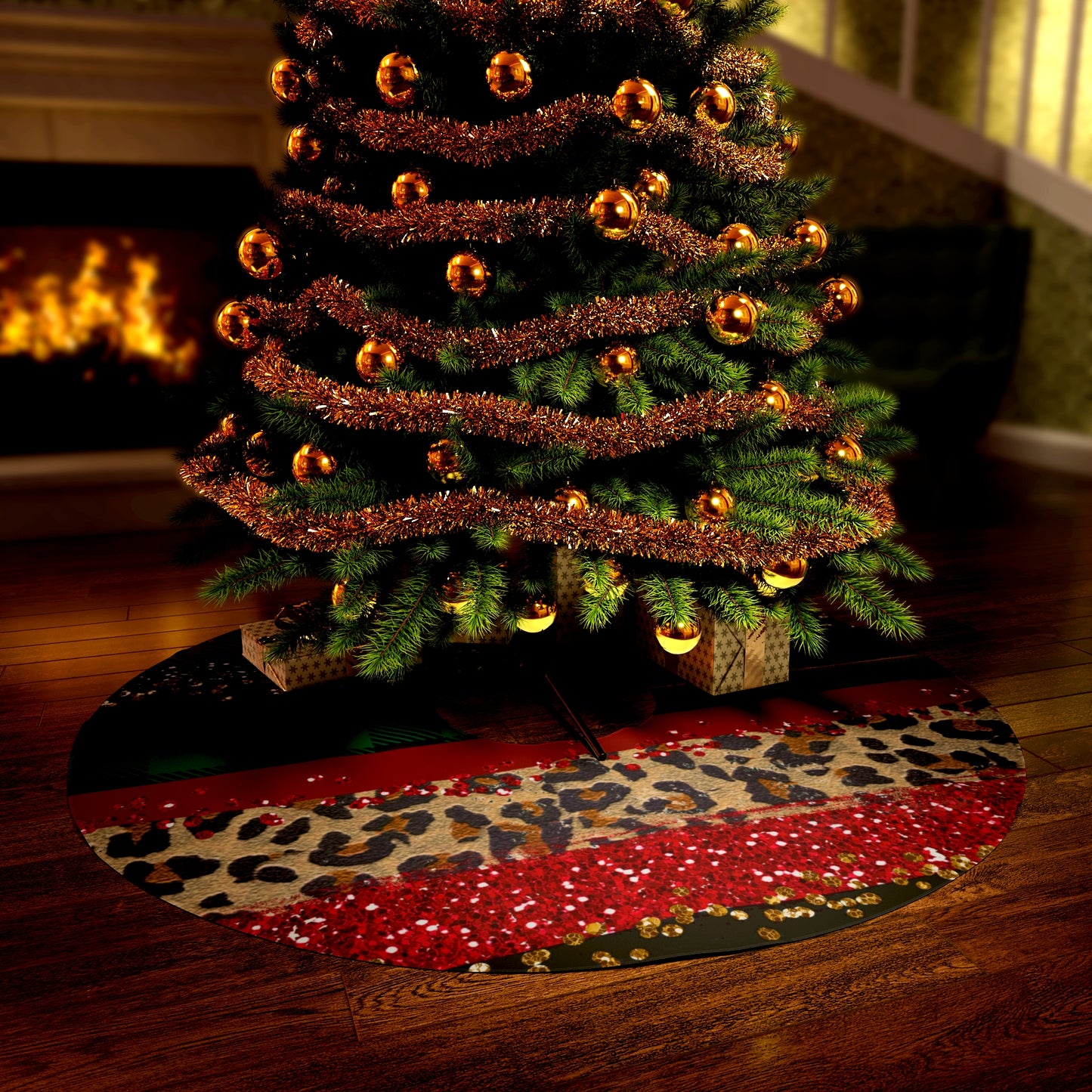 Stripes and Spots - Round Tree Skirt