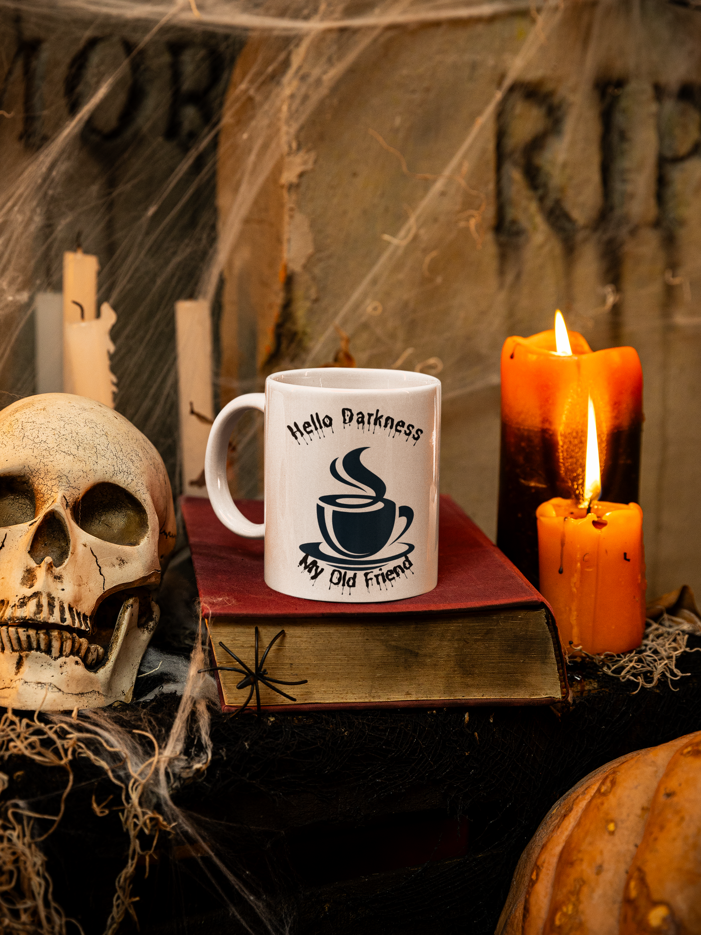 Hello Darkness My Old Friend Coffee Mug – 11 oz Ceramic Mug