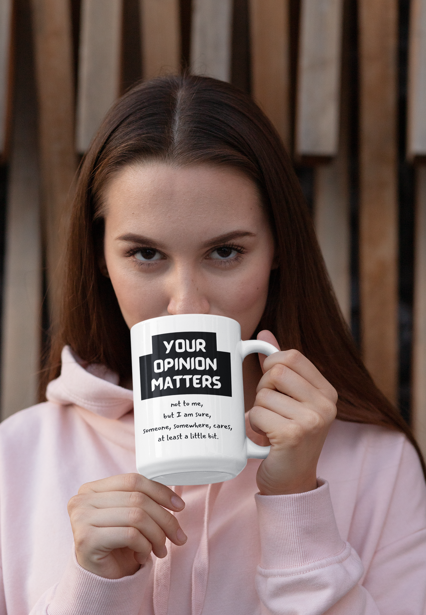 "Your Opinion Matters" Sarcastic 15 oz Mug
