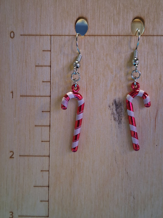 Candy Cane Earrings
