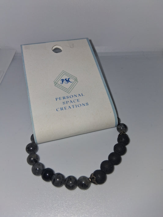 Blue Labradorite Aromatherapy Bracelet
