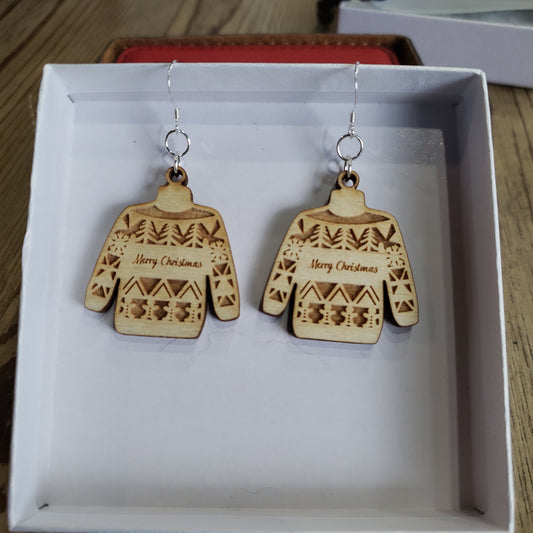 Ugly Sweater Earrings