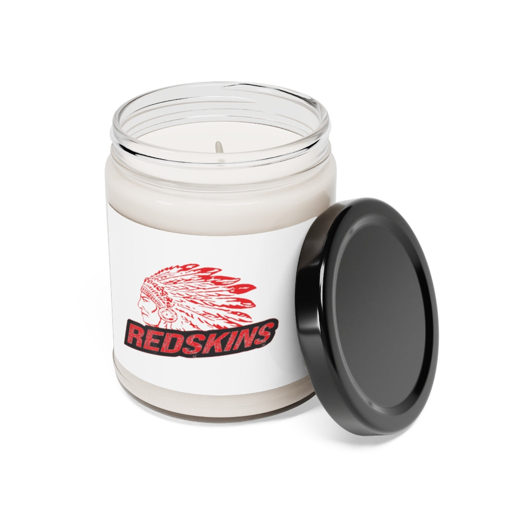 Vintage style -Loudon Redskins - POD -Fresh Cotton Scented Soy Candle, 9oz