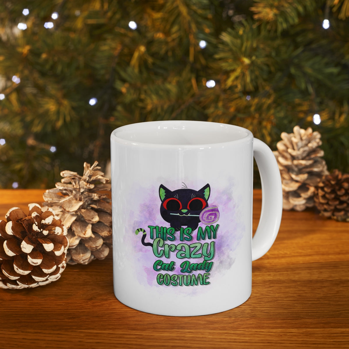 This is My Crazy Cat Lady - POD - Ceramic Mug 11oz